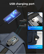 Smart Waterproof Laptop Backpack