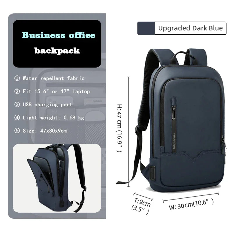 Smart Waterproof Laptop Backpack
