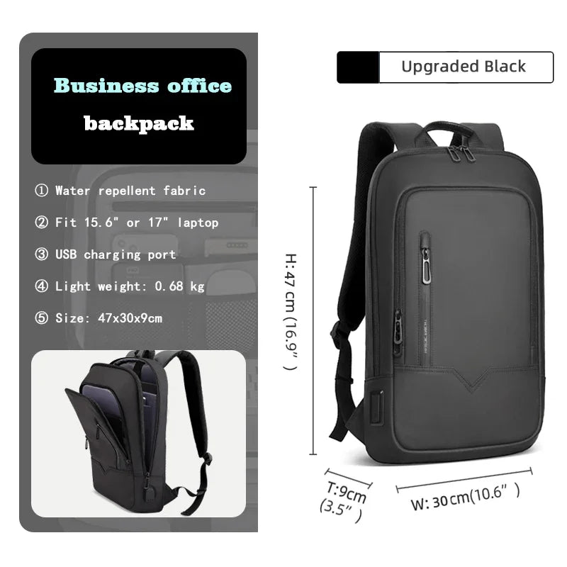 Smart Waterproof Laptop Backpack