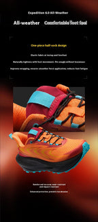 BMAI Trail Running Shoes – Lightweight Breathable -Orange