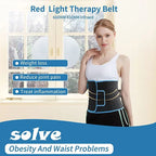 Red Light Therapy Belt – 660nm & 850nm Infrared Therapy Wrap