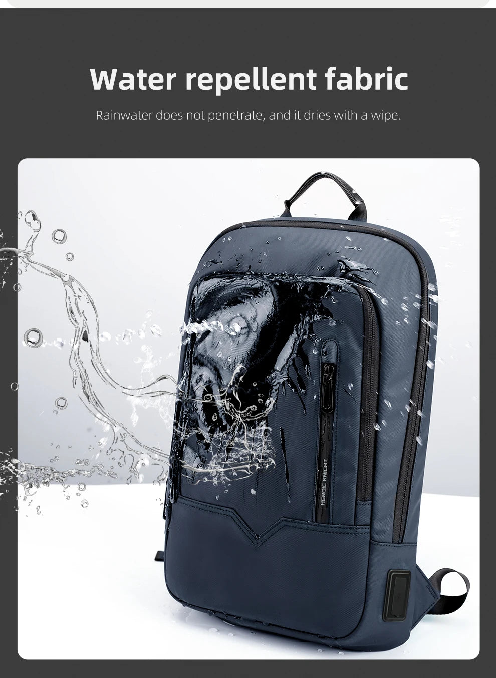 Smart Waterproof Laptop Backpack