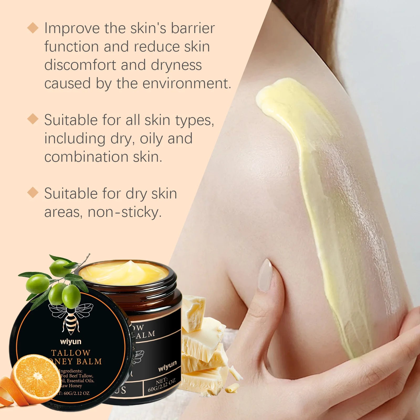 Tallow & Honey Radiance Balm