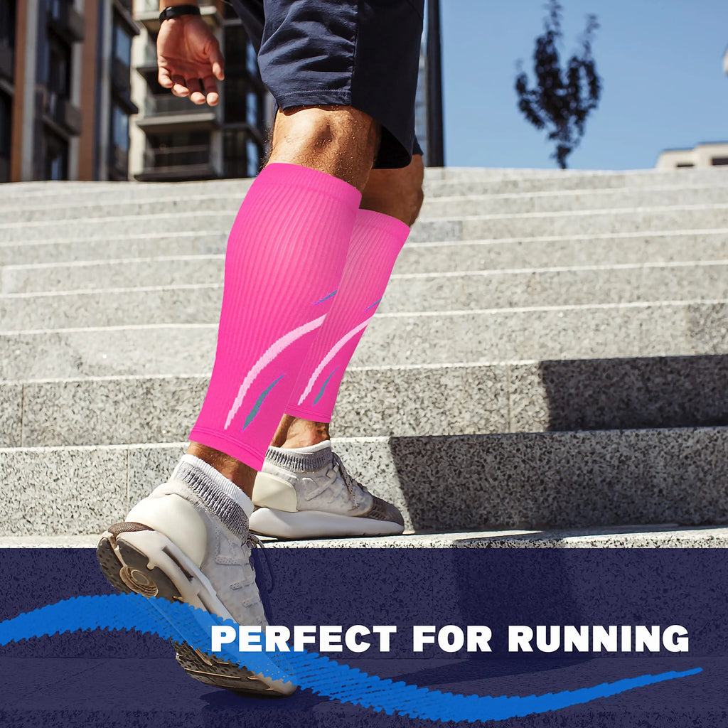 20-30 mmHg Calf Compression Sleeves for Running & Recovery