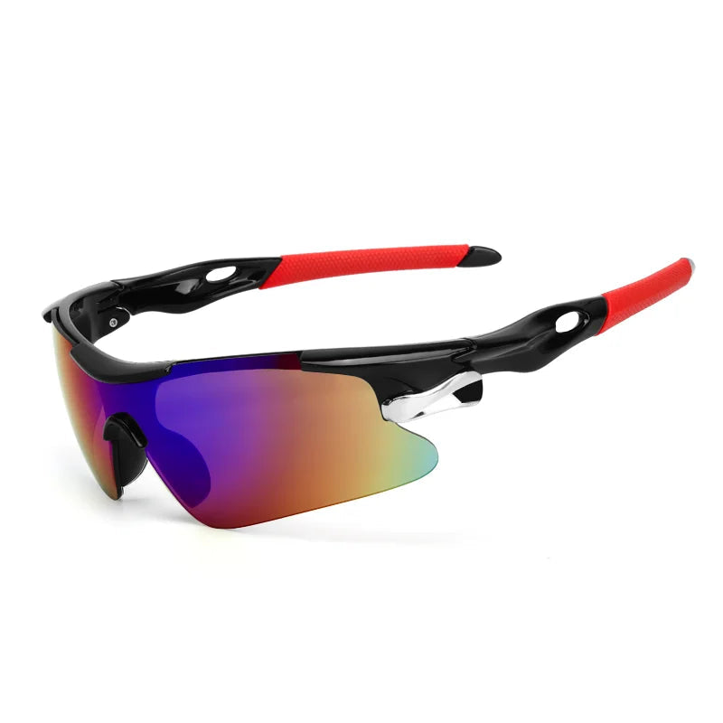 Gafas Deportivas para Ciclismo - Rojo/Azul