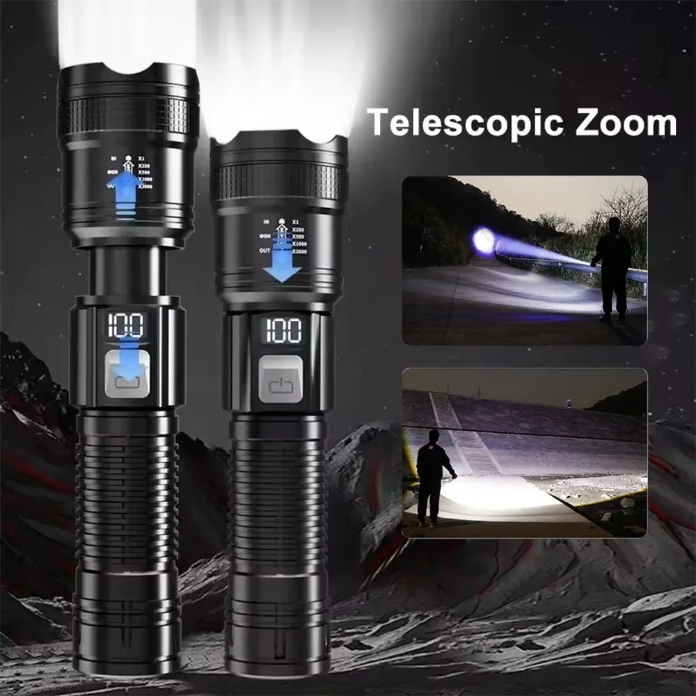 UltraLux Horizon X9 - Linterna de Alto Rendimiento 300K LM