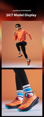 BMAI Trail Running Shoes – Lightweight Breathable -Orange