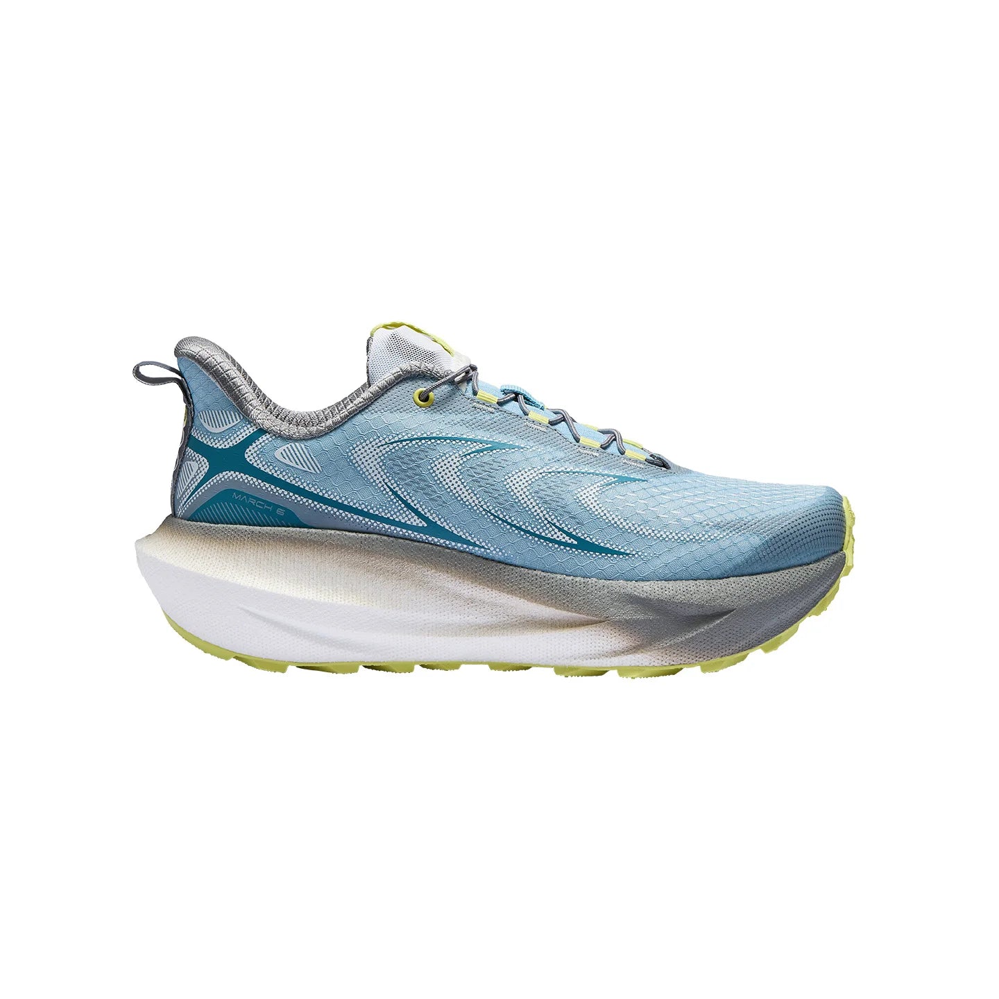 BMAI Trail Running Shoes – Lightweight Breathable - Blue-White