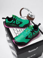 Unisex TrailFlex Hiking Sneakers – Lightweight Outdoor Shoes - Green