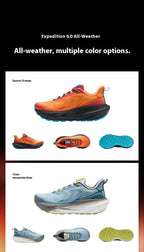 BMAI Trail Running Shoes – Lightweight Breathable - Blue-White