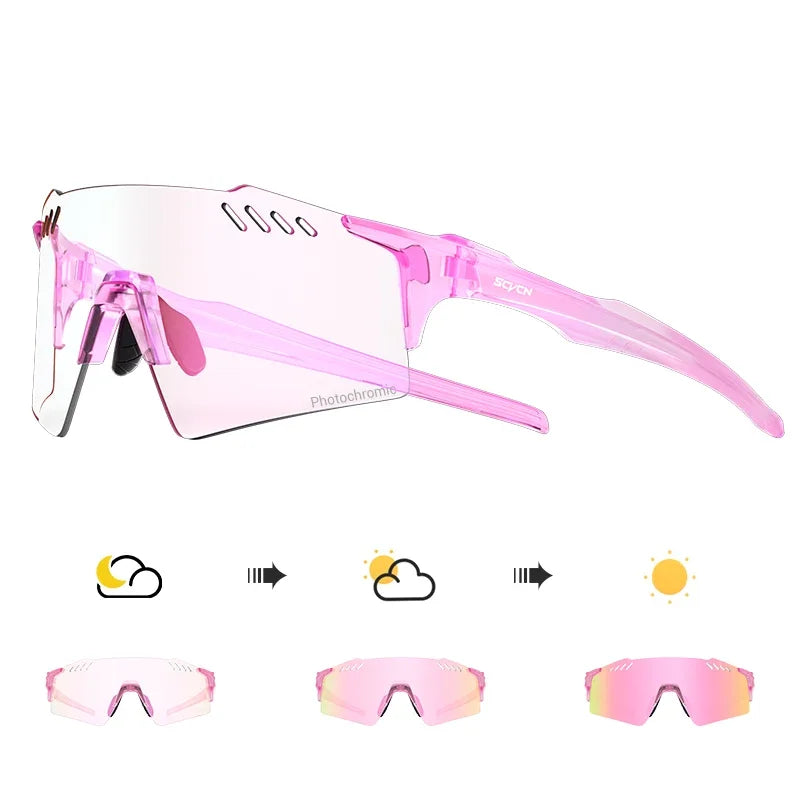 Lentes ActiveVue - Gafas Fotocromáticas Protección UV400 - Rosa