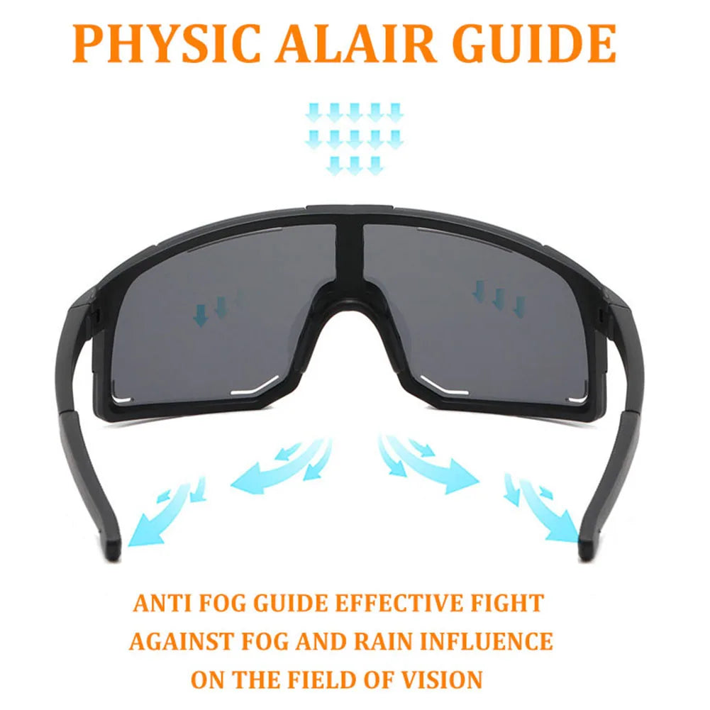 Gafas Deportivas Polarizada  UV400 - 9335 Dark Blue