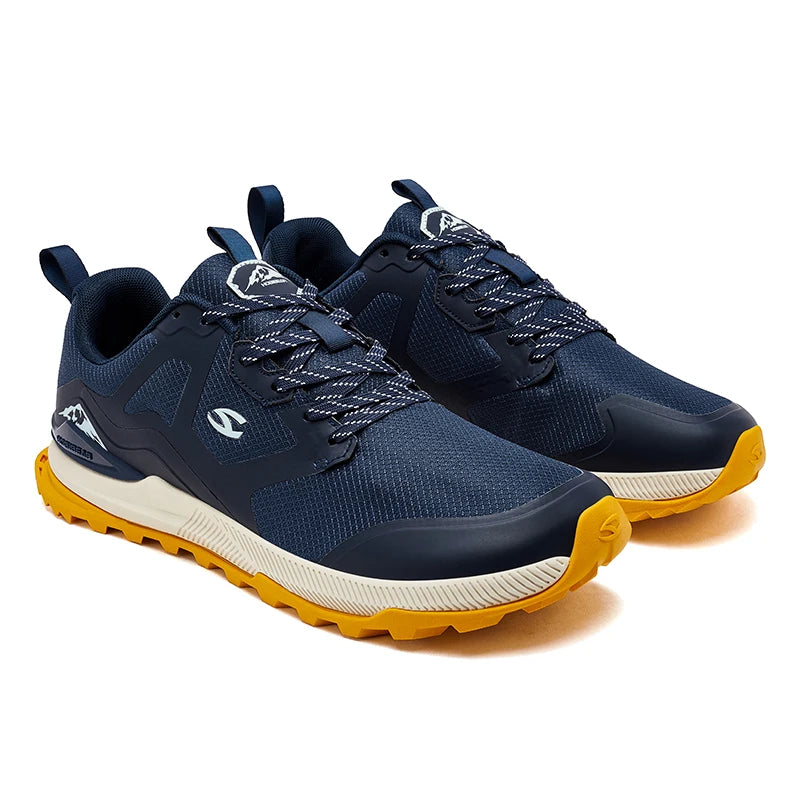 Unisex TrailFlex Hiking Sneakers – Lightweight Outdoor Shoes - Navy Blue