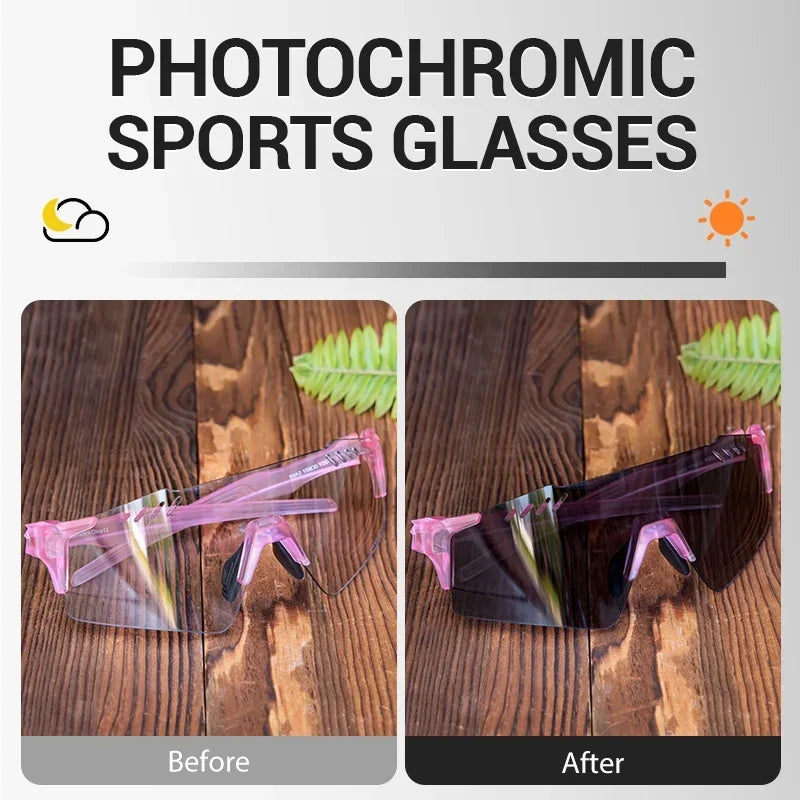 Lentes ActiveVue - Gafas Fotocromáticas Protección UV400 - Rosa