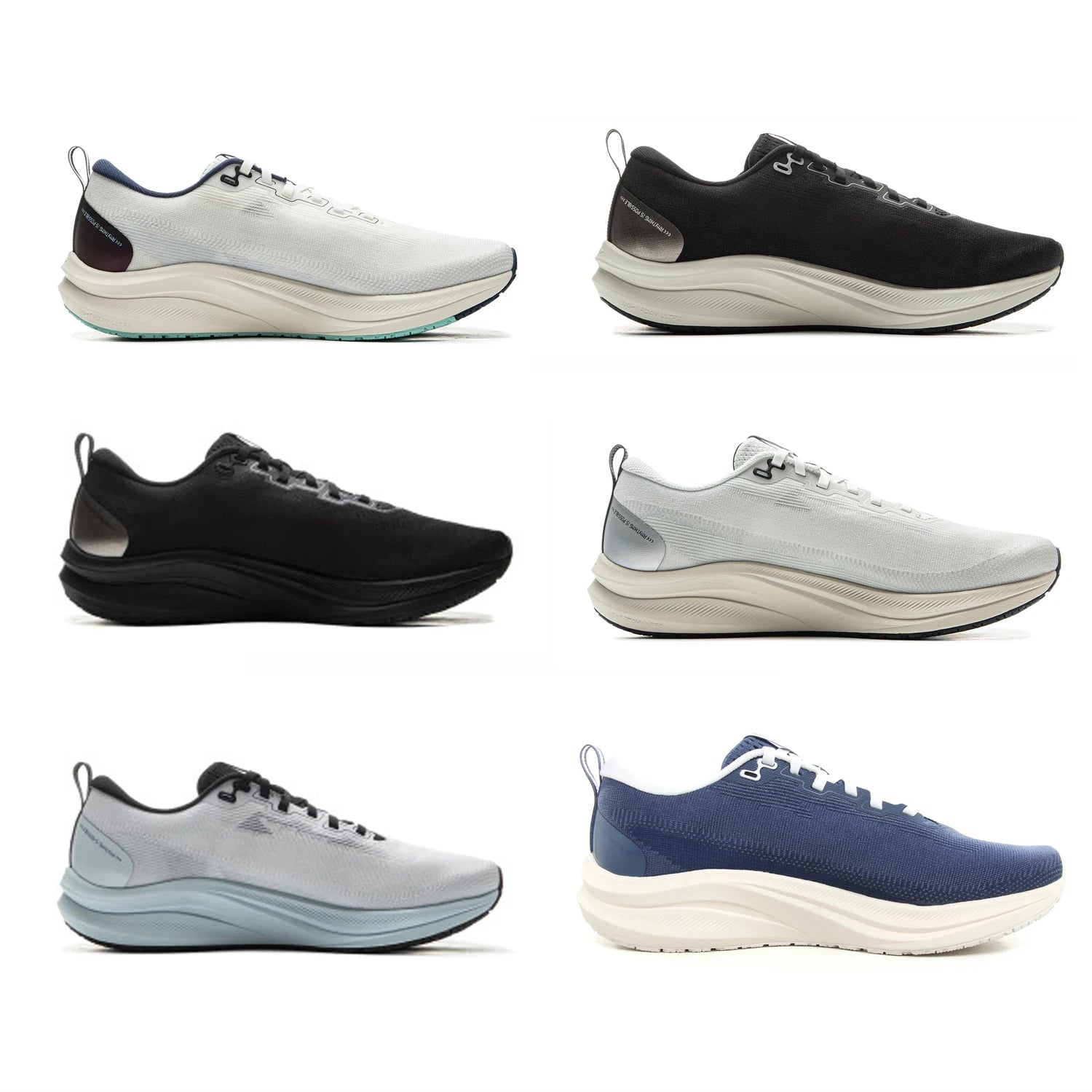 Gaia Li-Ning Running Shoes Black-White