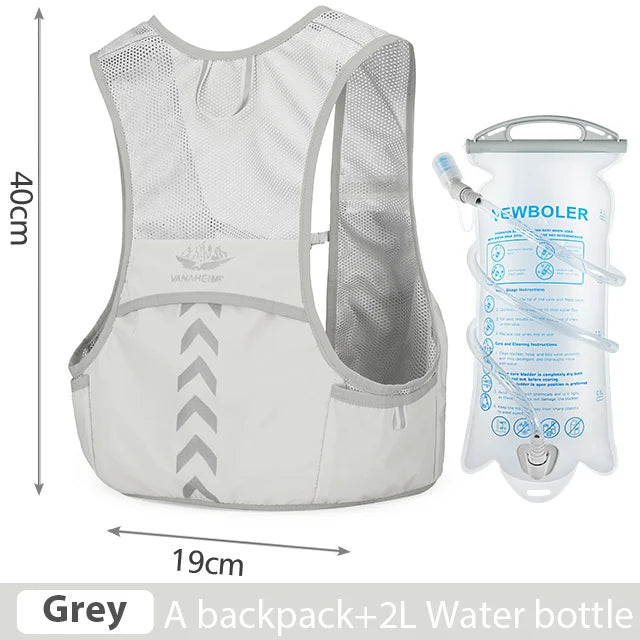 Chaleco Trail Running de Hidratación Ultraligera 5L