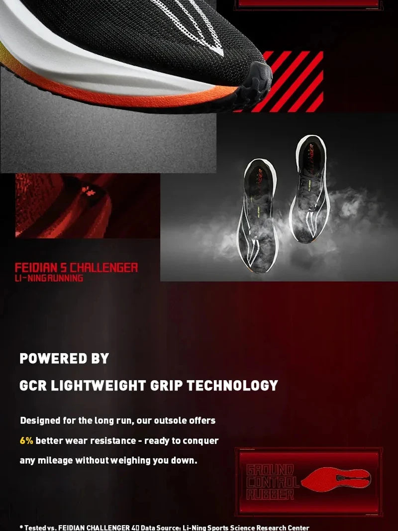 Road  Running Shoes - Li-Ning - Black 1