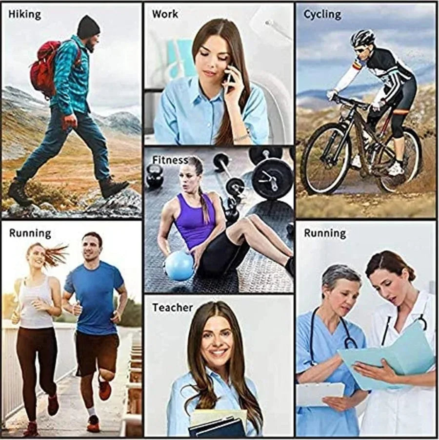 Compression Socks (8 Pairs) | All-Day Support for Nurses, Travel, Running & Recovery