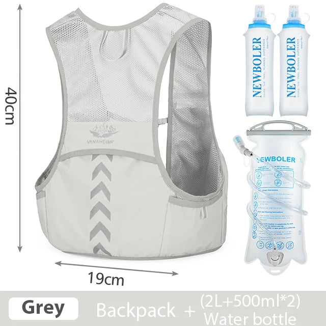 Chaleco Trail Running de Hidratación Ultraligera 5L