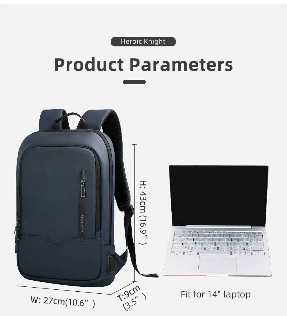 Smart Waterproof Laptop Backpack