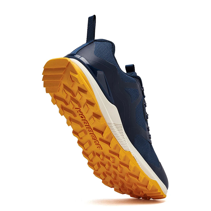 Unisex TrailFlex Hiking Sneakers – Lightweight Outdoor Shoes - Navy Blue