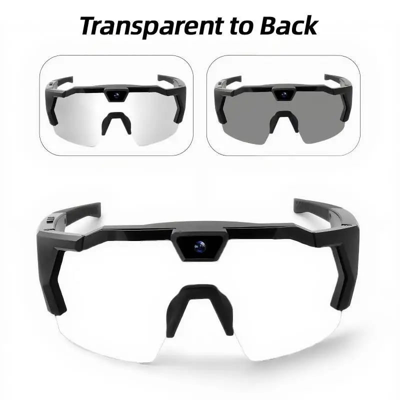 Gaia Vision X – POV Camera Glasses 1080P for Sports & Outdoor
