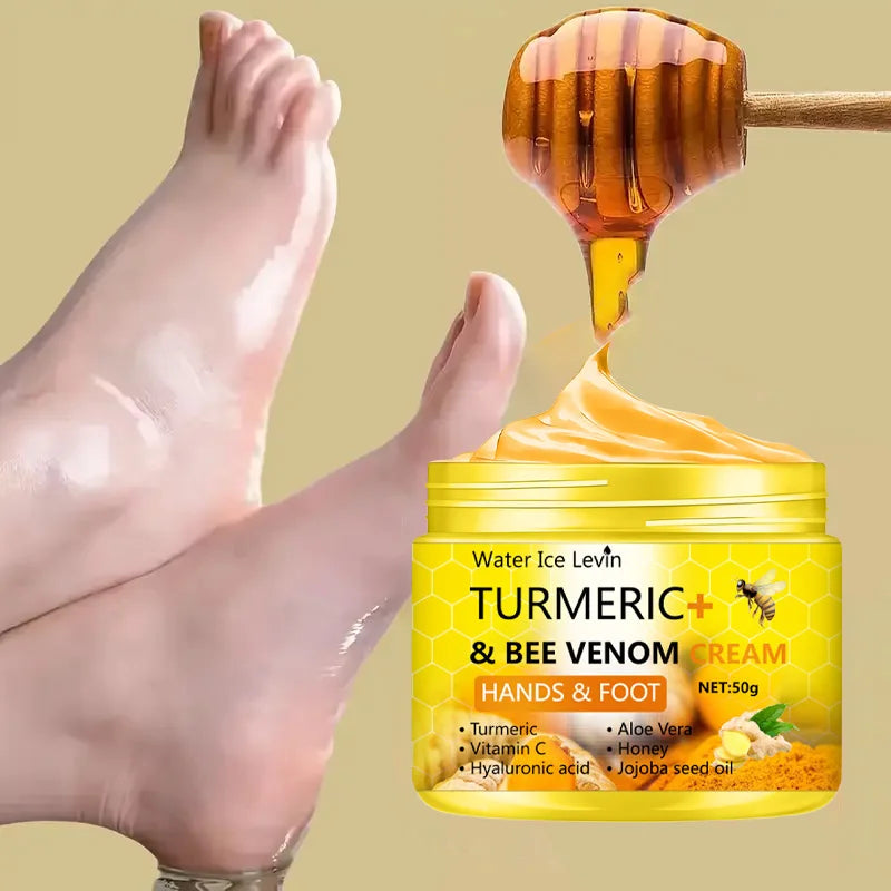 Turmeric, Honey & Bee Venom Foot & Hands Deep Repair Cream
