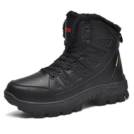 Men's combat boots – waterproof, slip-resistant hiking boots, puncture-resistant and ankle-sprain-protected work boots