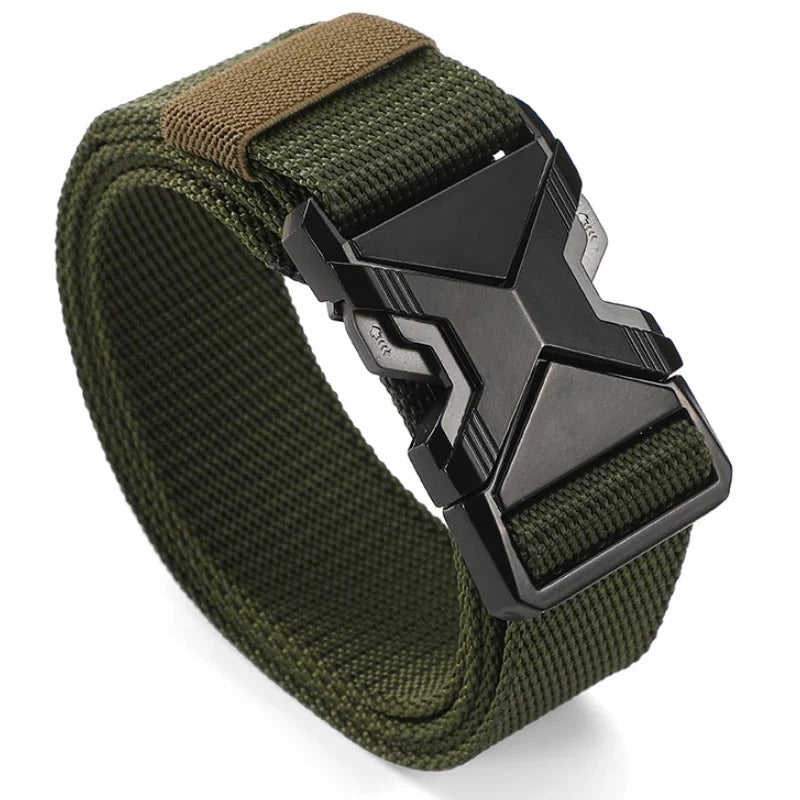 New men's belt 125 cm with buckle