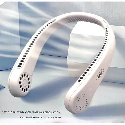 BREEZE-NECK: Bladeless Neck Fan – Portable and Silent Cooling