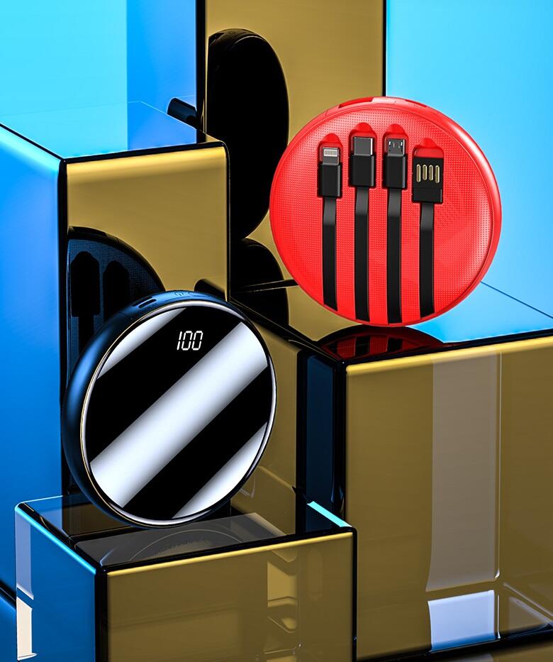 Pack Cámara Deportiva HD 4K/30 fps + Powerbank