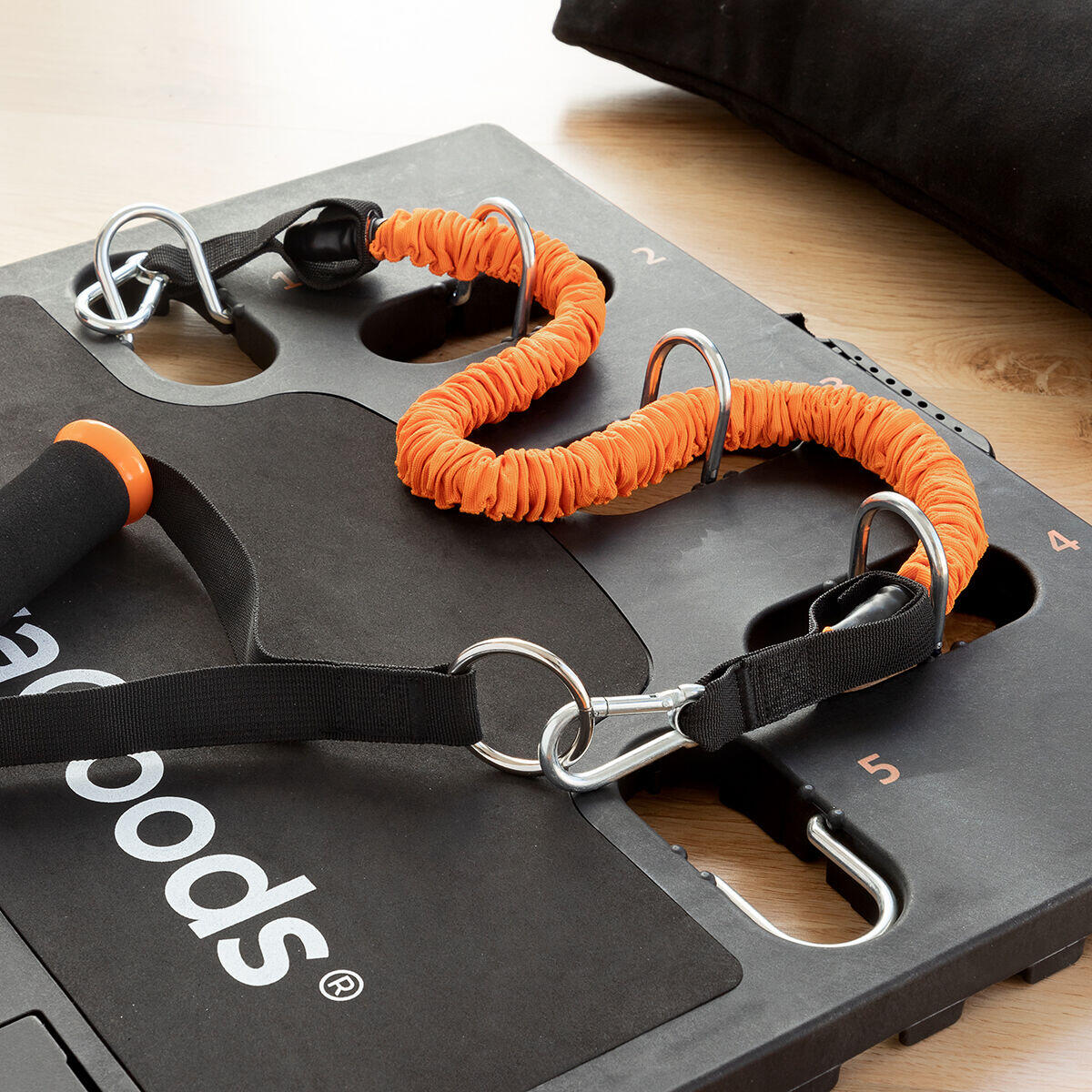 Kit de Fitness Portátil con Bandas de Resistencia y Accesorios