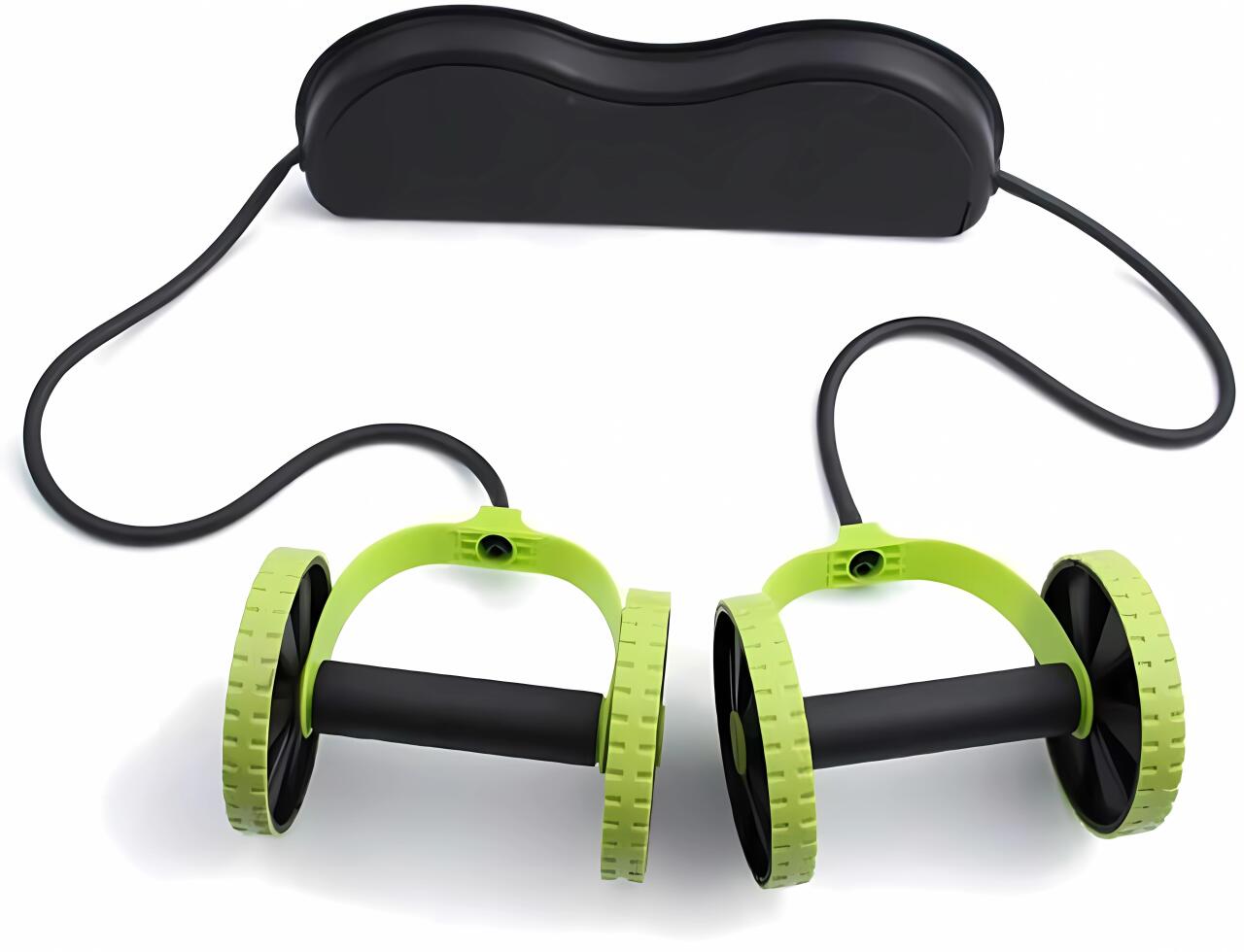 Ab Wheel + Resistance Bands