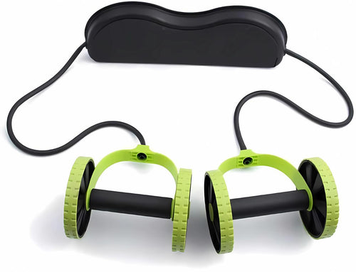 Ab Wheel + Resistance Bands