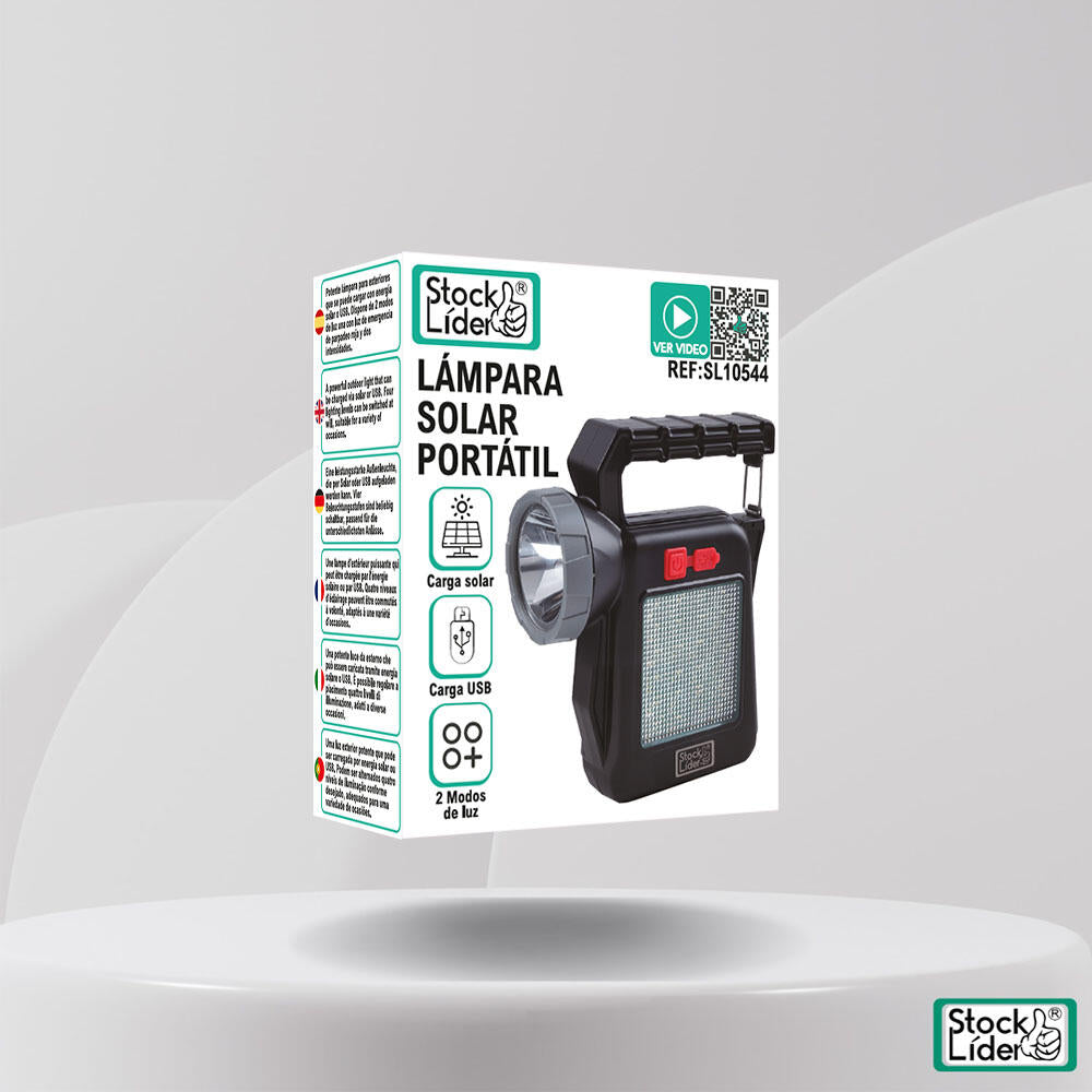 Portable Solar lamp; USB-C Lantern