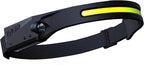 Linterna Frontal NightFlex Pro X3: 2 Luces Frontales LED com Sensor Inteligente para Trail Running y Aventuras al Aire Libre