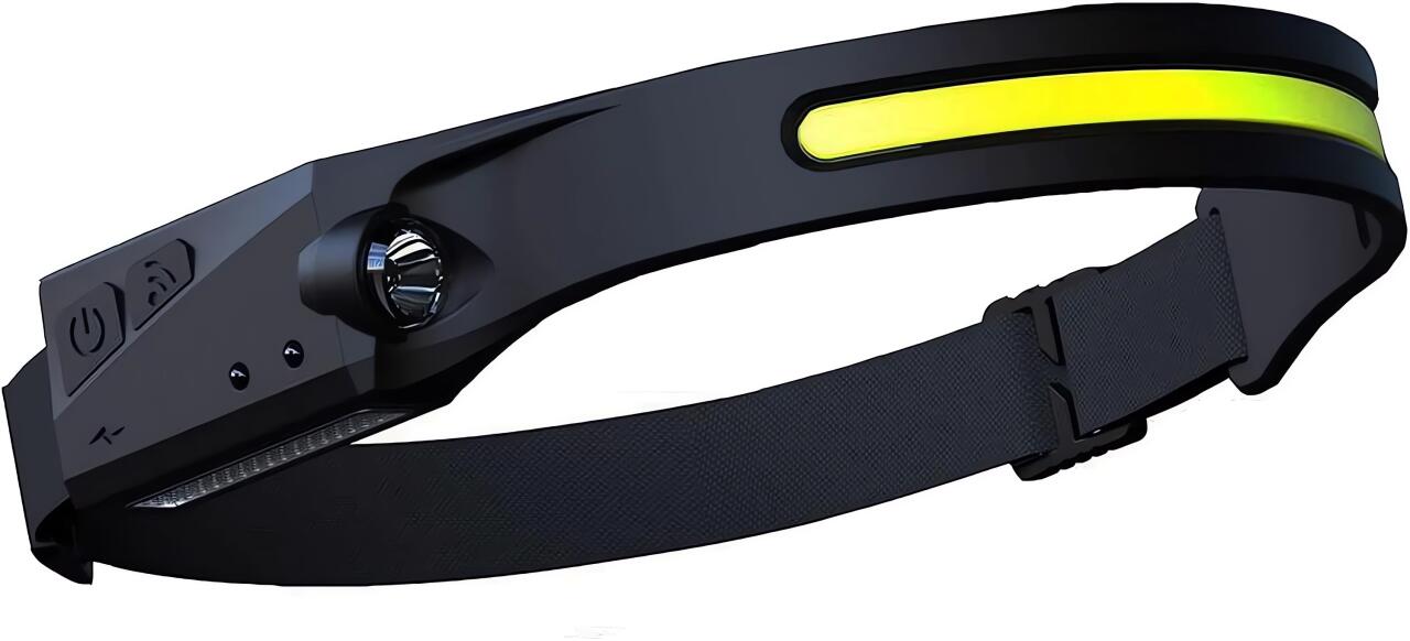 Linterna Frontal NightFlex Pro X3: 2 Luces Frontales LED com Sensor Inteligente para Trail Running y Aventuras al Aire Libre