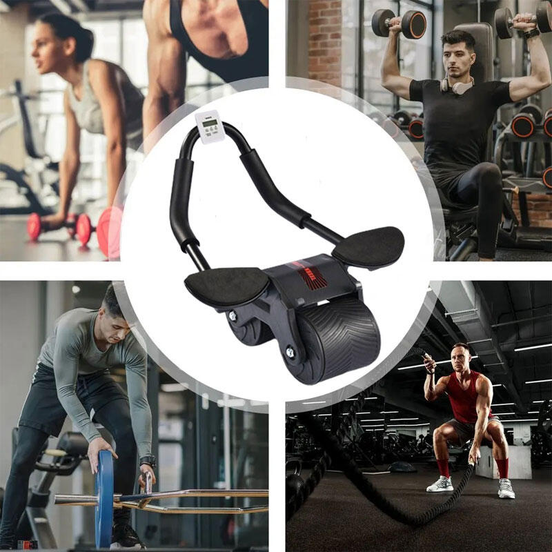 Automatic Rebound Exercise Roller