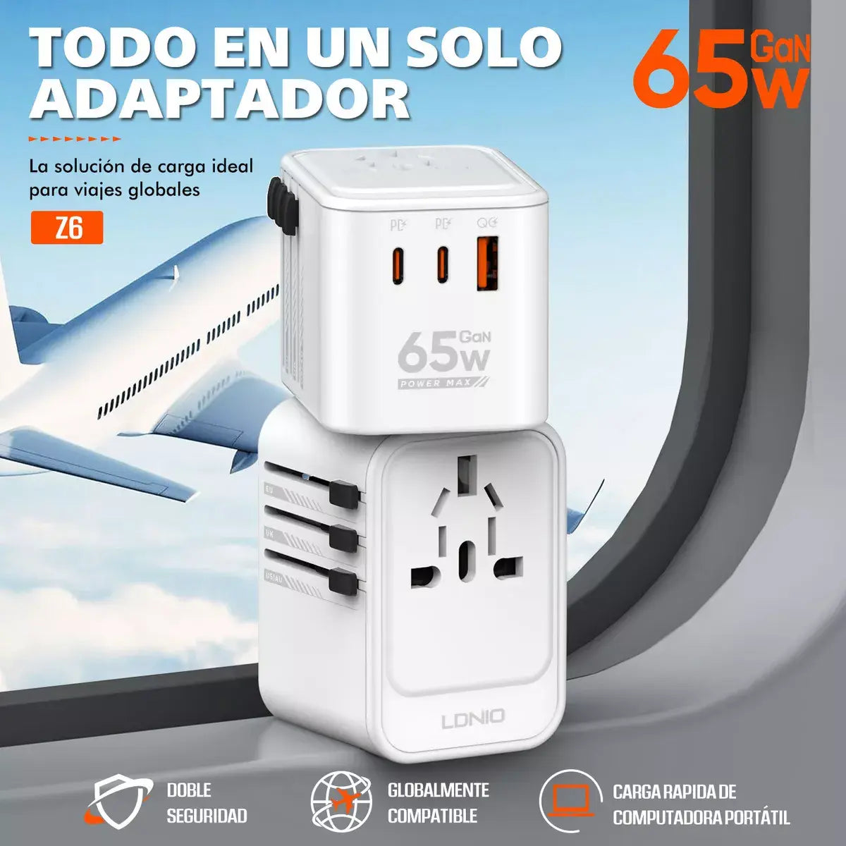 – Carga Rápida y Compatibilidad Total