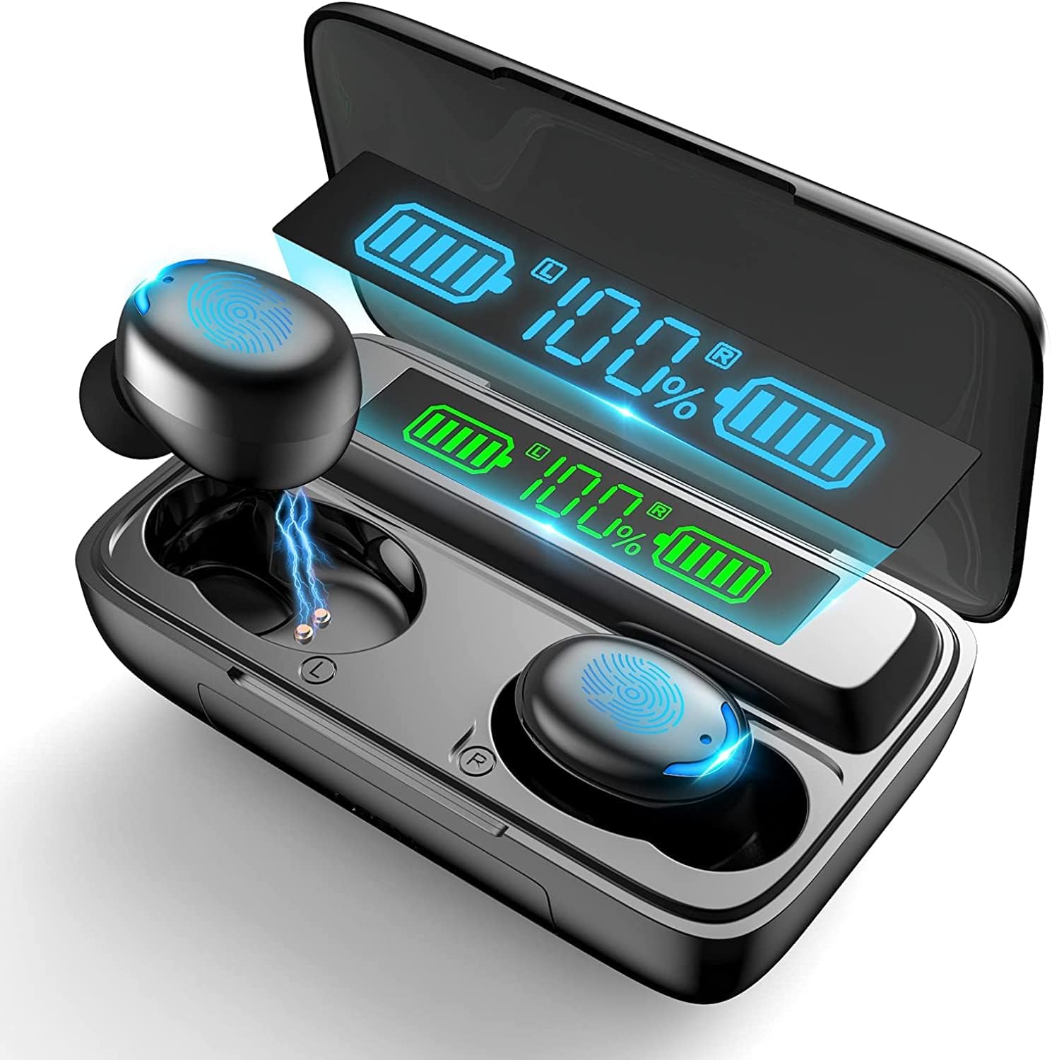 Bluetooth Earbuds with Display